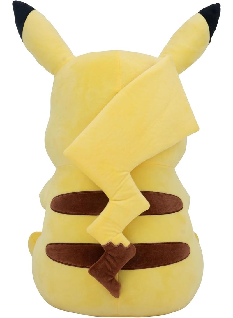 Pokemon Pokémon Pikachu 24-Inch Plush Toy, Official Super-Sized Soft & Cuddly Collectible Plushie - Image 3