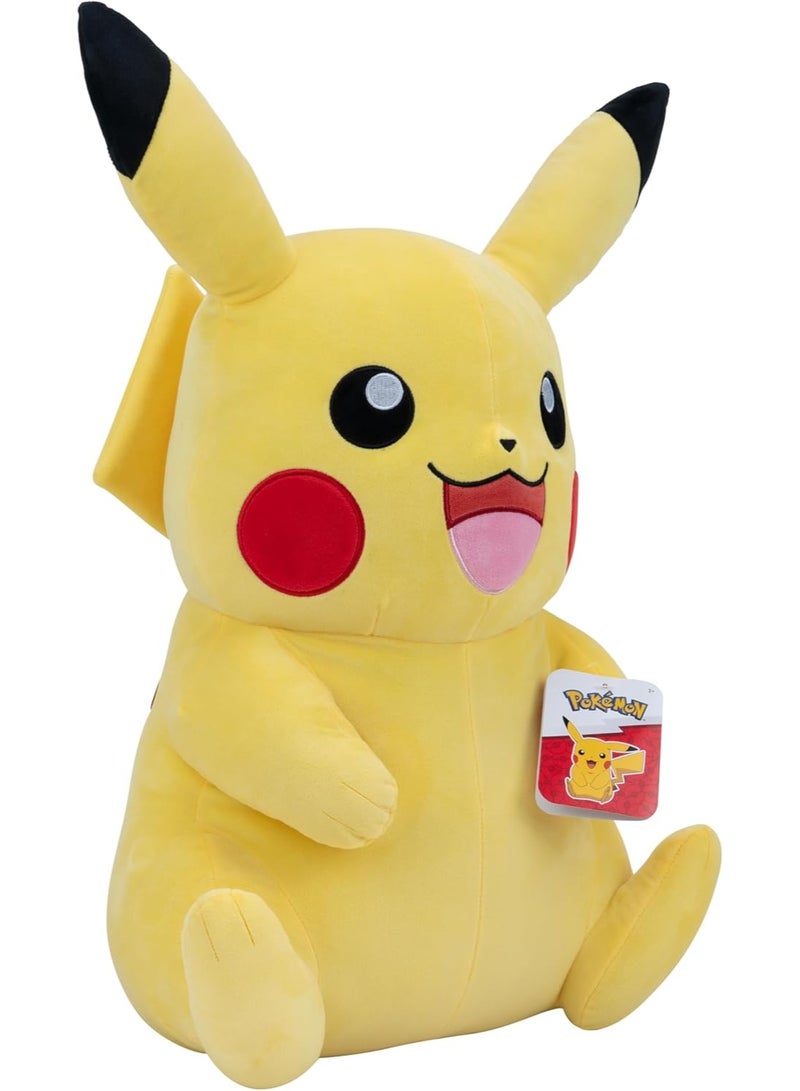 Pokemon Pokémon Pikachu 24-Inch Plush Toy, Official Super-Sized Soft & Cuddly Collectible Plushie - Image 4