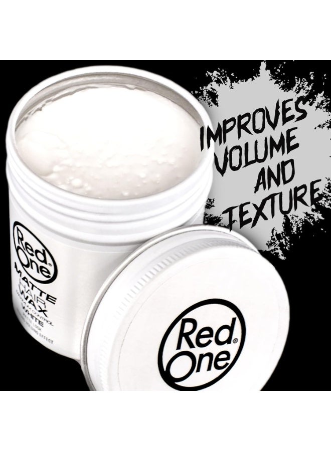 Redone Hair Wax Matte 100ml  Matte Finish  Unisex  Maximum Hold - Image 5