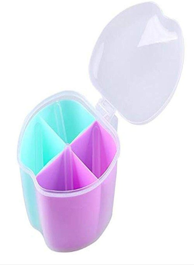 Lexazo 4 in 1 Apple Shape Flavoring Spice Cooker Sets Seasoning Masala Box Cooking Sugar Salt Jars Spices Storage Box - Image 5