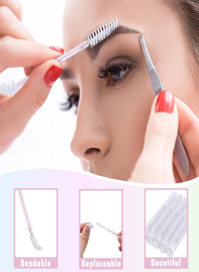 Bebbtiy 50PCS Lash Shampoo Bottles Brushes Set, Empty Lash Shampoo Bottle, Lash Cleaning Brush, Eyelash Extension Tube Brush, Instructions Cards, Aftercare Bags for Lash Business Clients (50pcs in white) - Image 5