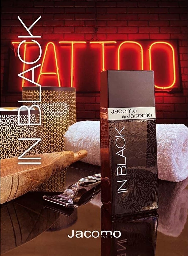 Jacomo Paris De Jacomo In Black For Men EDT 100ml  - Image 5