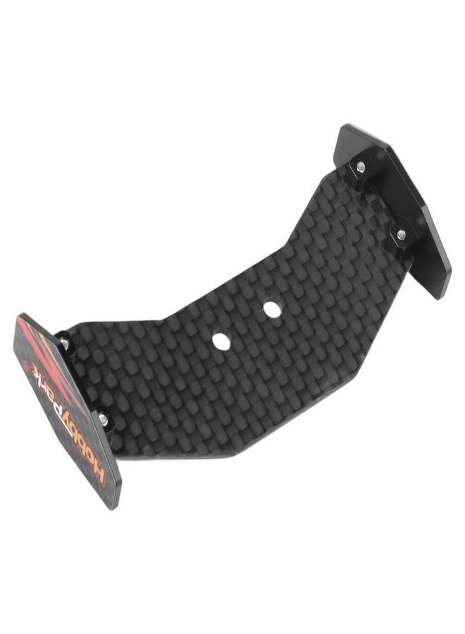 HobbyPark Aluminum & Carbon Fiber Wing Body Spoiler Upgraded for 1/24 Losi Micro-B Buggy Upgrades Parts, High Downforce - Image 2