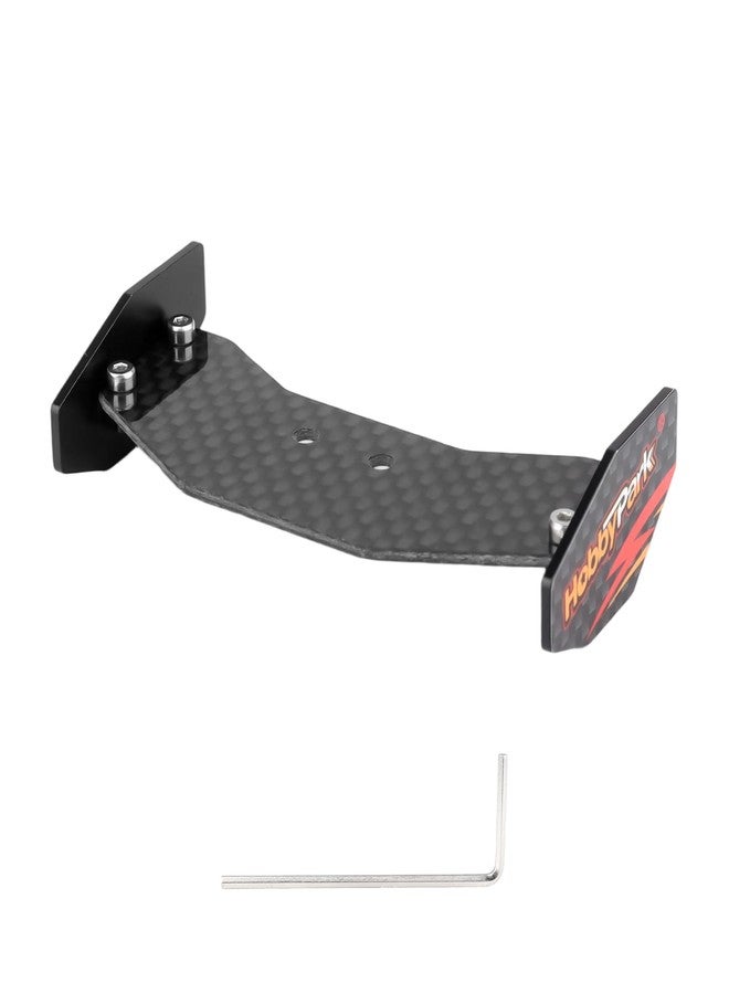 HobbyPark Aluminum & Carbon Fiber Wing Body Spoiler Upgraded for 1/24 Losi Micro-B Buggy Upgrades Parts, High Downforce - Image 1