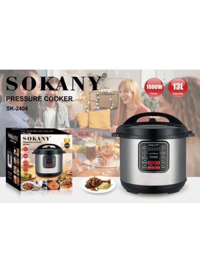 Sokany Pressure Cooker 1600W 13L Model SK-2404 - Image 2