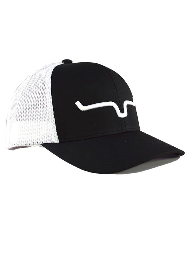Kimes Ranch Unisex Weekly Upgrade 110 3-D Embroidered Horns Adjustable Snapback One-Size Hat (Cotton,Apparel,Black/White,Mens,KimesRanch,Weekly,1,1,2149439,Apparel,HAT,KimesRanch,OneSize,KimesRanch) - Image 3
