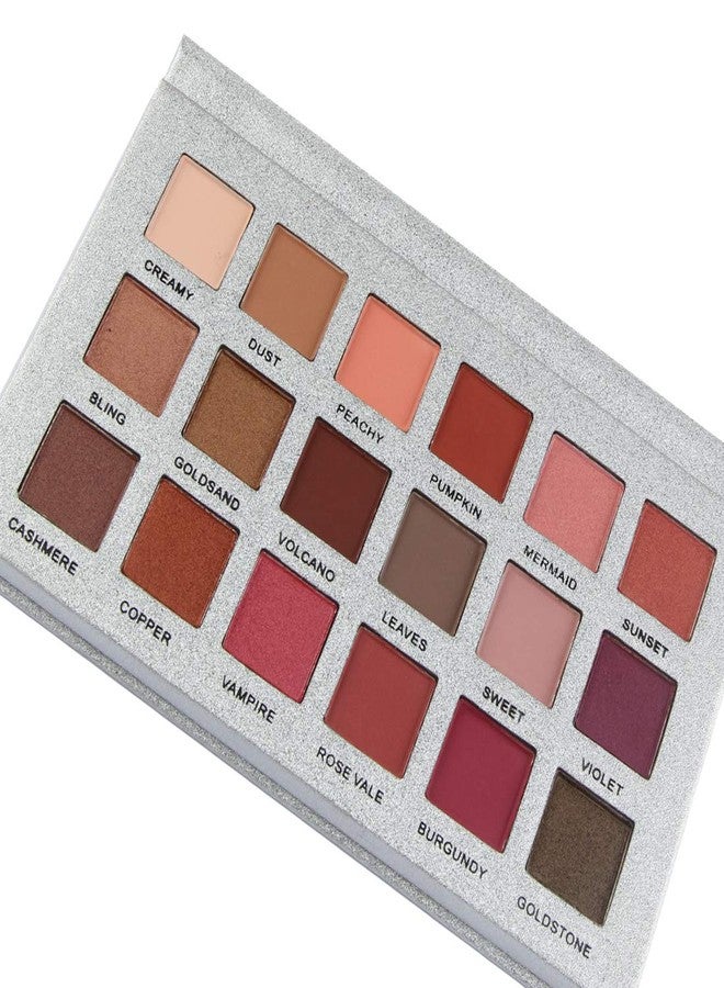 Futaba Golden Matte Nude Eye Shadow Palettes - 18 Colors - Image 1