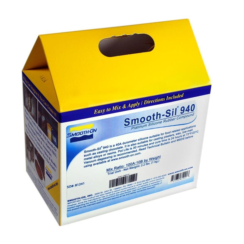 Smooth-On Smooth-SIL 940 - Addition Cure Silicone Rubber Compound - Trial Unit - Image 3