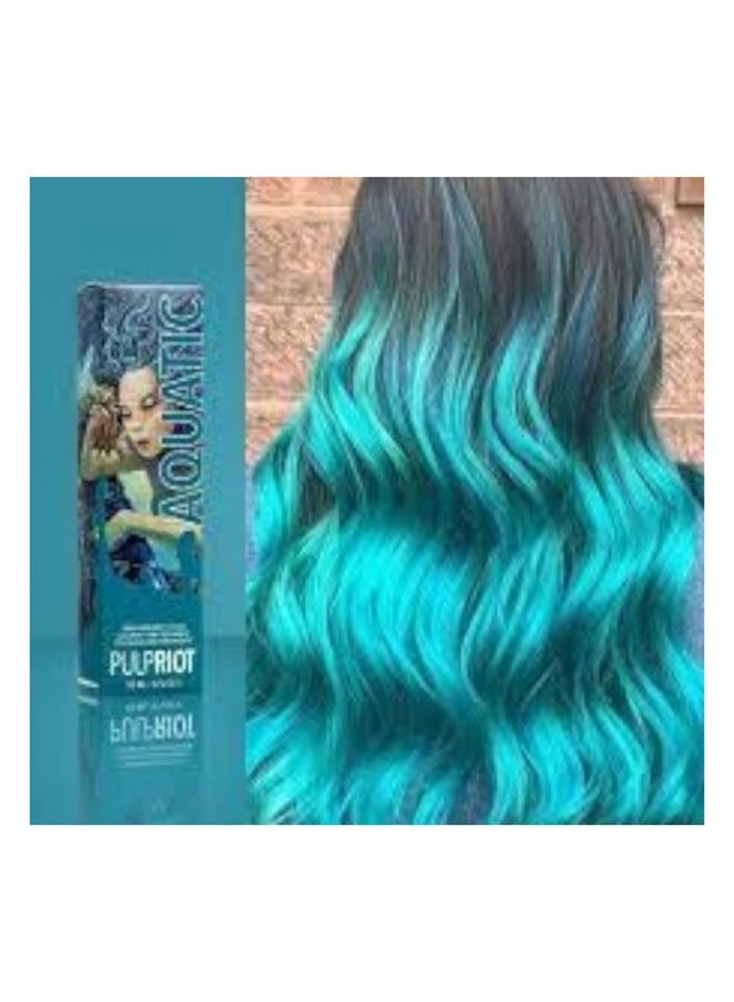 P.R. Pulp Riot Semi-Permanent Hair Color 4oz- Aquatic - Image 4