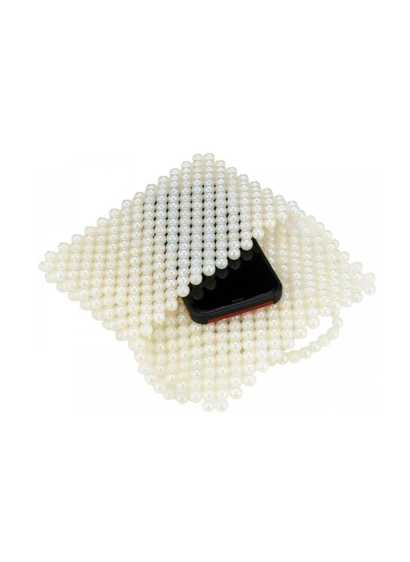 Generic White hand embroidered women's handbag  - Image 3