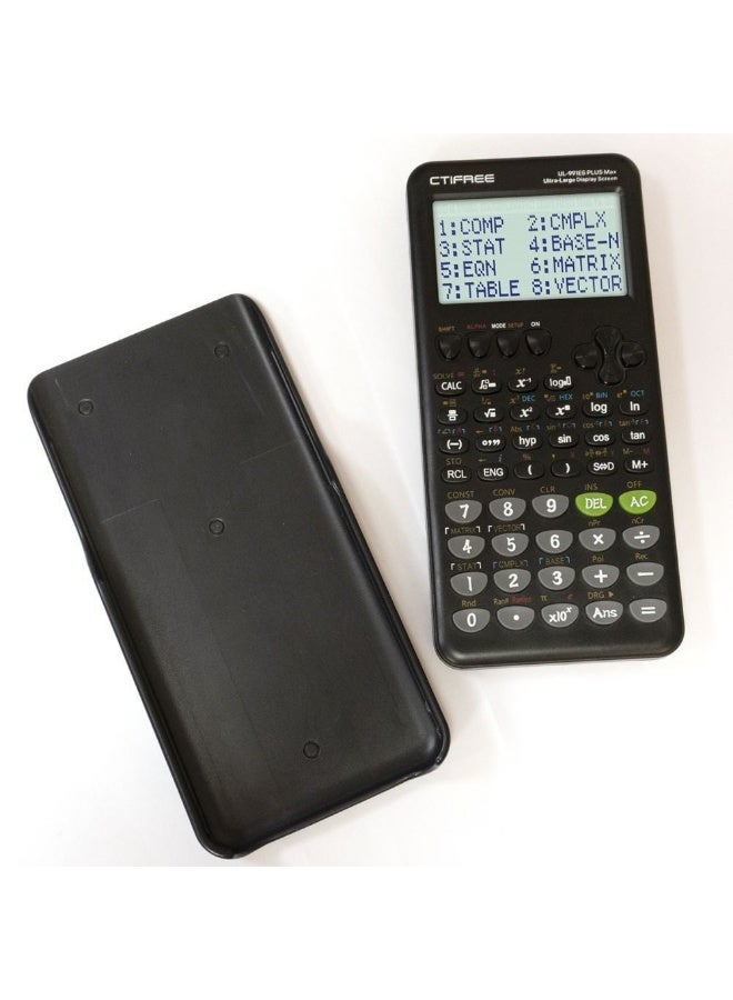 CTIFREE Scientific Calculator with 417 Functions, 10+2 Display, Durable ABS Material, Natural Textbook Display for Students & Professionals - Image 1