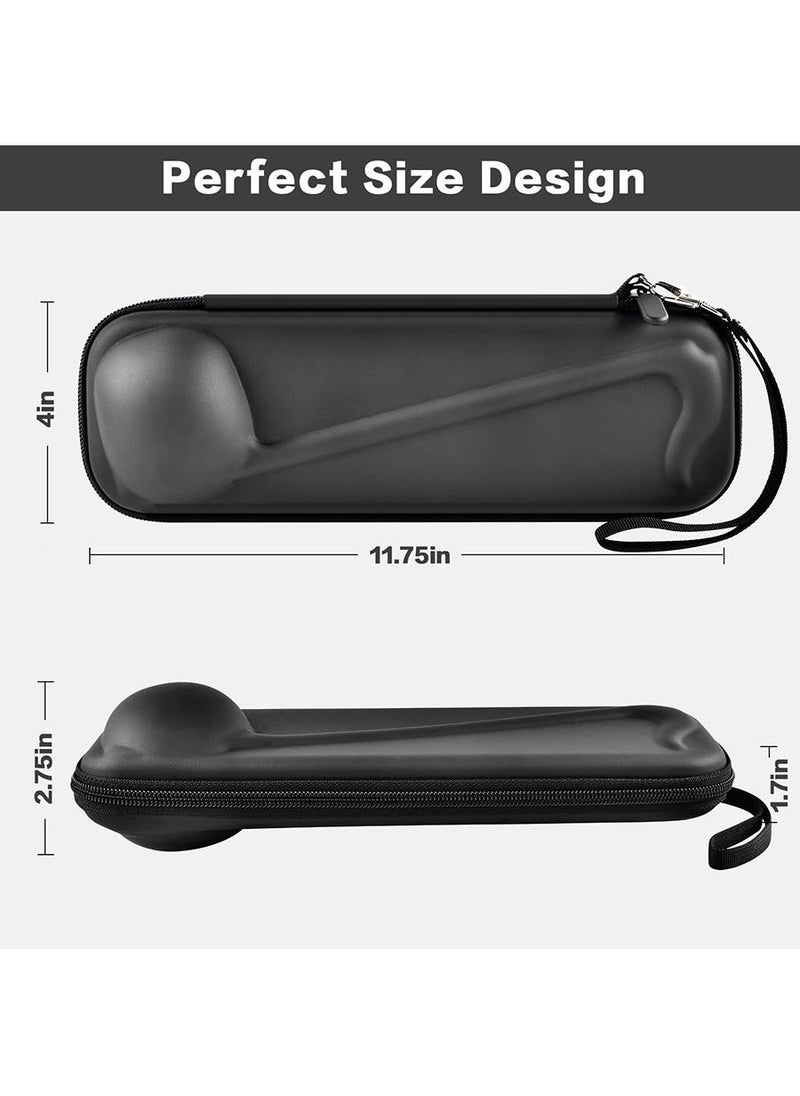 Muyixin Case Compatible with Otamatone [English Edition] Japanese Electronic Musical Instrument Portable Synthesizer, Instrumental Music Toy Storage Holder for Otamatone Regular Size (Box Only) (Black)  - Image 3