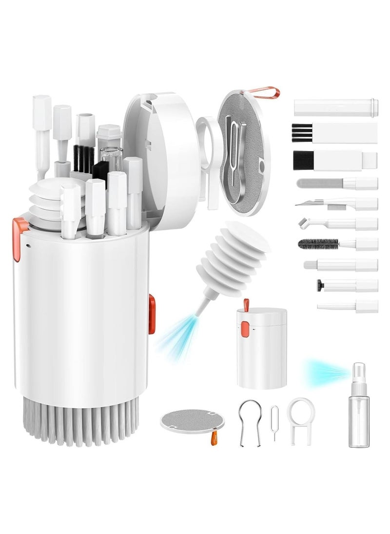 Bukela - 20-in-1 Laptop Phone Screen Cleaner Kit, Computer Keyboard Brush Cleaning Spray for Electronic Device Clean Tool for Camera PC Monitor Earbud TV Tablet Car Screens - Image 1