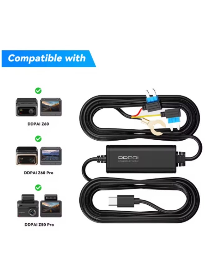 ddpai DDPAI Mini5 Z40 N3 Pro N1 Dual Z60 Z60Pro Z50ProCar DVR Dash Cam Mirror Camera Charging Cable - Image 2