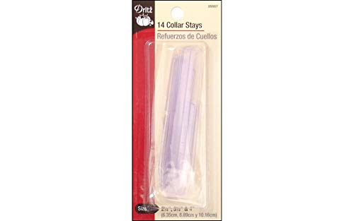 Dritz دريز 25557 دعامات ياقة، أحجام متنوعة (14-عدد) - Image 1