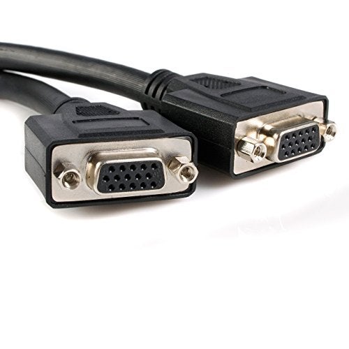 StarTech.com DMS 59 to VGA Splitter - 8in - DMS 59 to 2X VGA - Y Cable - Monitor Splitter Cable - DMS 59 Cable - DMS 59 to VGA Adapter (DMSVGAVGA1) - Image 3