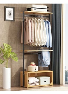 fashionhome رف تخزين متعدد الوظائف للملابس والأدوات المنزلية 78 × 32 × 175 سم  - Image 1