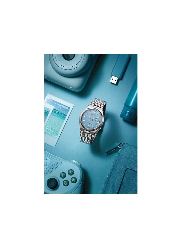 Citizen Tsuyosa NJ0151-53L Mechanical Light Blue Dial - Image 2