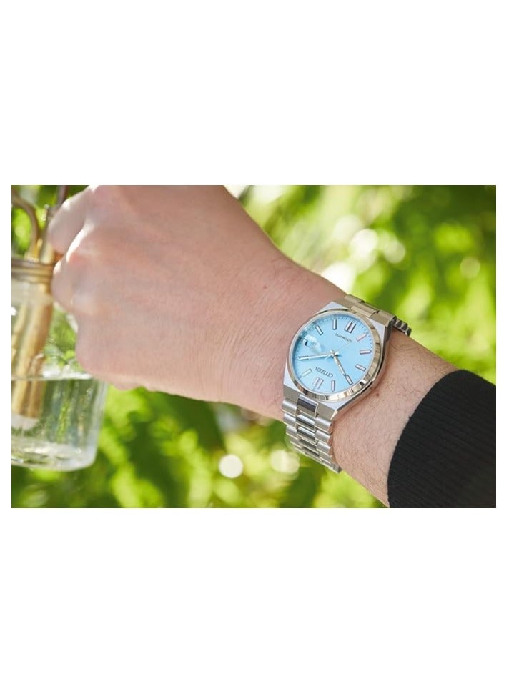 Citizen Tsuyosa NJ0151-53L Mechanical Light Blue Dial - Image 3