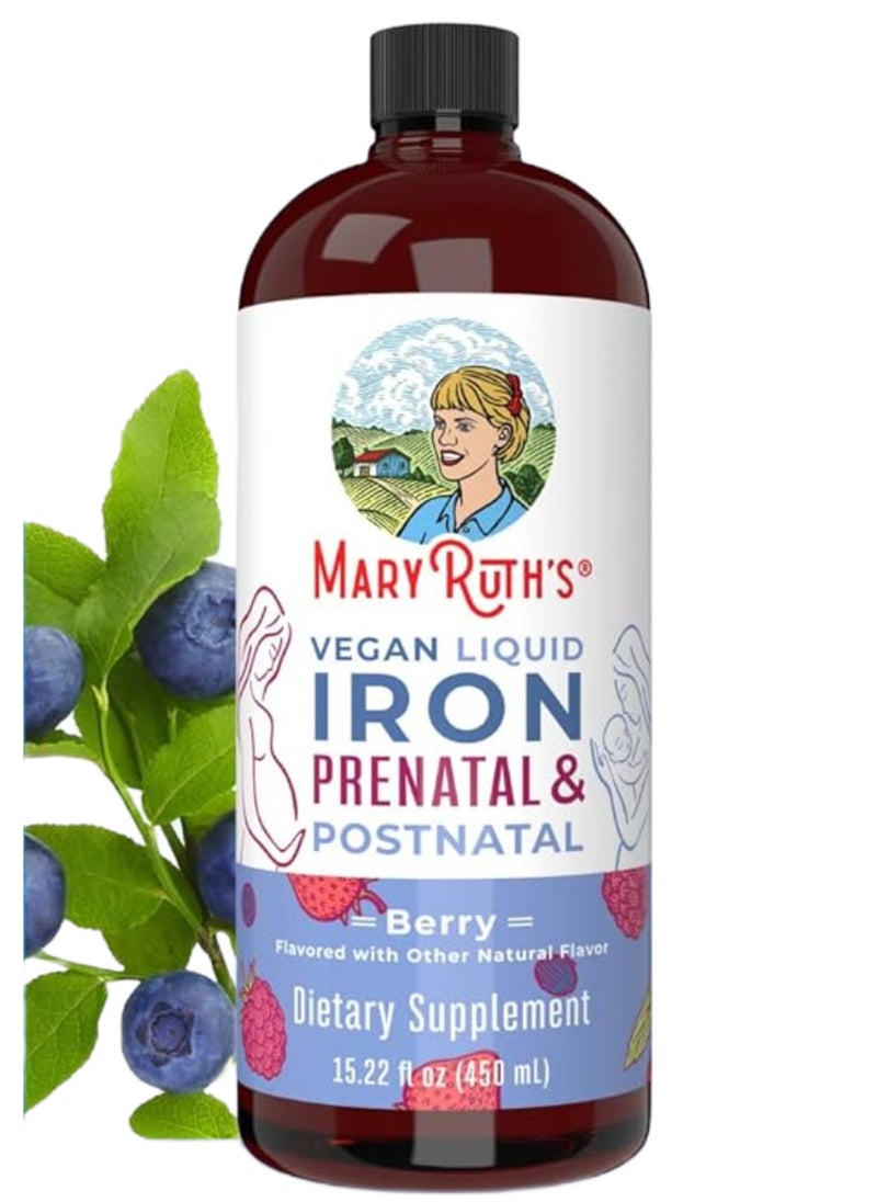 Vegan Liquid Iron, Prenatal & Postnatal, Berry (15.22 fl.oz) - pzsku/ZD212FF7ED014298EA0AAZ/45/_/1738587140/234ffe79-4a49-45d9-83b5-7cc13573910c