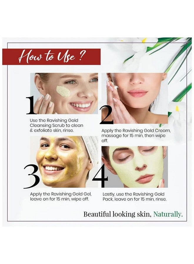 Nature's Essence Gold Facial Kit (40gm) - Image 4