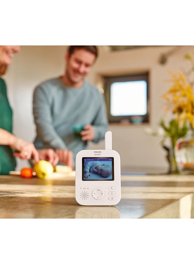 Philips Avent Baby Monitor With Camera Advanced, 1080p - Safe Video Baby Monitor, 2.8 Inch Screen, 2x Zoom, Night Vision, Intercom Function, Lullabies - Image 3