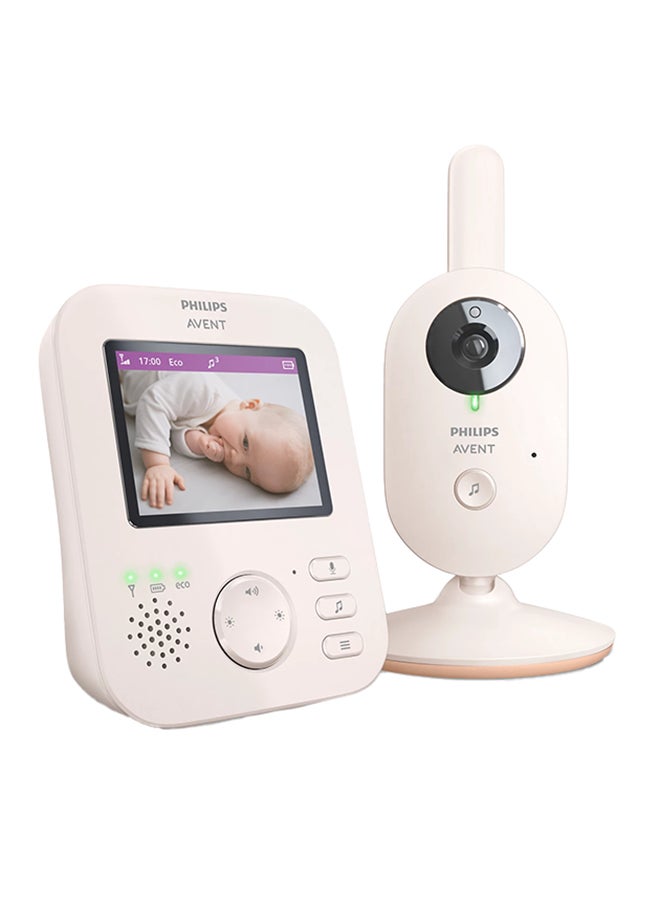 Philips Avent Baby Monitor With Camera Advanced, 1080p - Safe Video Baby Monitor, 2.8 Inch Screen, 2x Zoom, Night Vision, Intercom Function, Lullabies - Image 1