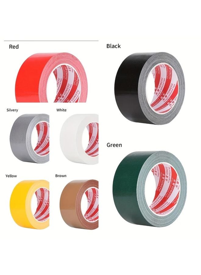 Green Cloth Tape Single Sided 787.4 Inch x 20mm Easy Tear Floor Carpet Splicing - Image 4