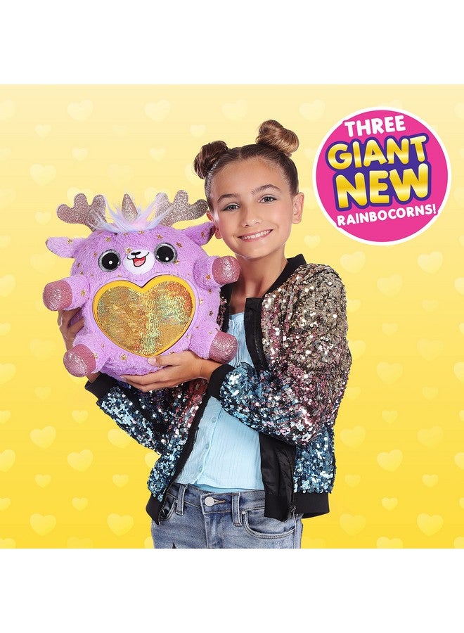 Rainbocorns Epic Golden Egg By Zuru (Reindeer), Girls Toy Includes Stuffed Animal With 25+ Golden Surprises, With Rings, Stickers, Bows, And More Girls Gift Idea - Image 4