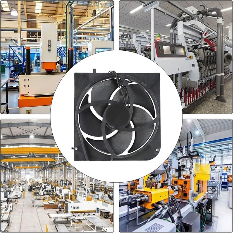 ABS 5 Blade Intercooler Fan For Xbox Series S Internal Cooling Fan Replacement Stable 4 Pin Power Connection - Image 5