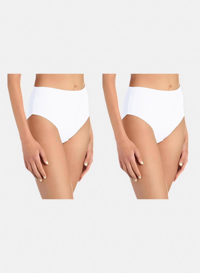 Dahab Cotton Set Of 2 Pieces Plain Brief For Women - Image 1