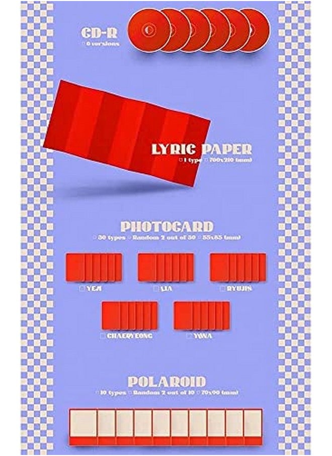 Itzy Crazy In Love The 1St Album [Preorder Benefits Included During Preorder Period Only] (Ryujin Ver)  - Image 3