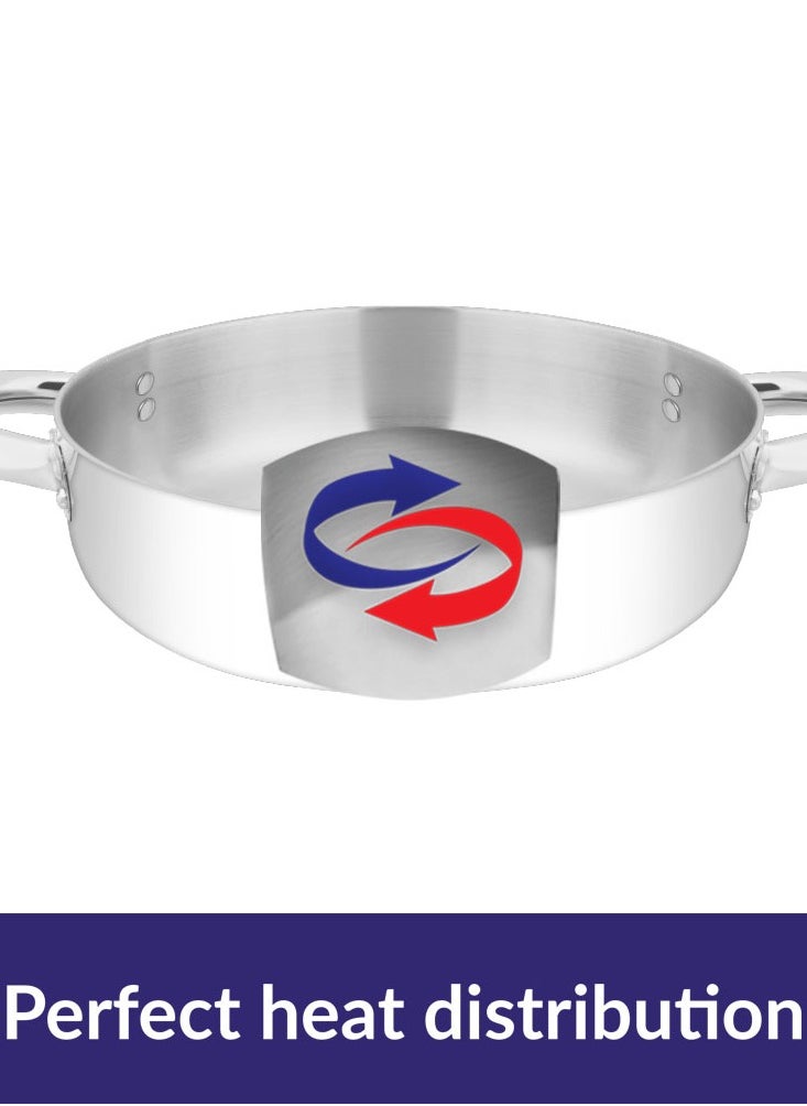 6 October Alu, Egg Pan With Stainless Steel Handle Size 18Cm  - Image 4