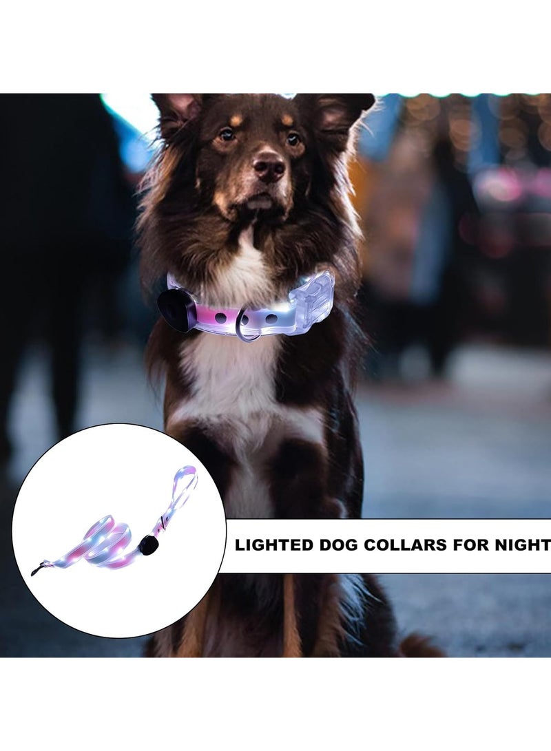 CMGTYYD Rechargeable LED Dog Collar, Adjustable Glowing Safety Necklace For Night Walking, Outdoor, Dark, And Visibility - Durable And Bright Light For Pets, Perfect For Safety - Image 2