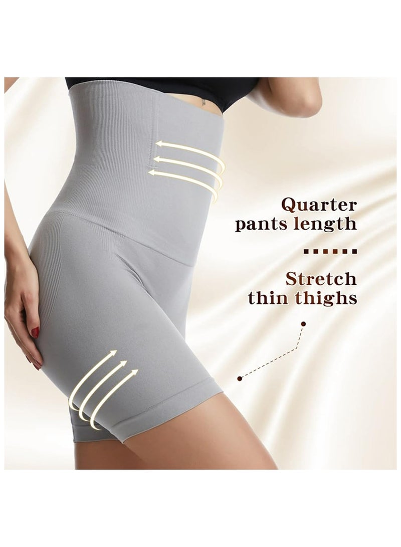 CMGTYYD High Waist Shapewear Shorts,Women Seamless Shaping Boyshorts Panties Waist Trainer Corset Butt Lift Thigh Slimmer Hip Shaper Briefs Body Shaping Boxers Tummy Control Sports Shorts  - Image 4