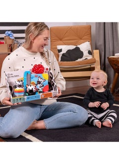 Baby Einstein Zen the Zebra 3-Piece Sensory Gift Set – Car Toy with Lights, Teether Stack, & Cloth Book (3–36 Months)  - Image 2