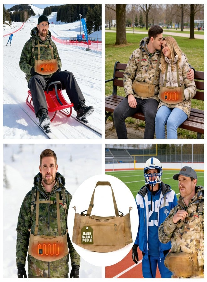 QZUnique Hand Warmer Pouch - Warming Glove for Women Men, Hand Heater for Hunting Football Golf Camping Fishing - Image 2