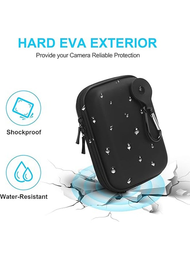 Unewshi Camera Case for Canon PowerShot G7 X Mark III/PowerShot G7 X Mark II 4K Vlogging Camera, Point and Shoot Vlogging Camera Bag Carrying Case, Mesh Pocket fits USB Cable, Batteries, Black - Image 5