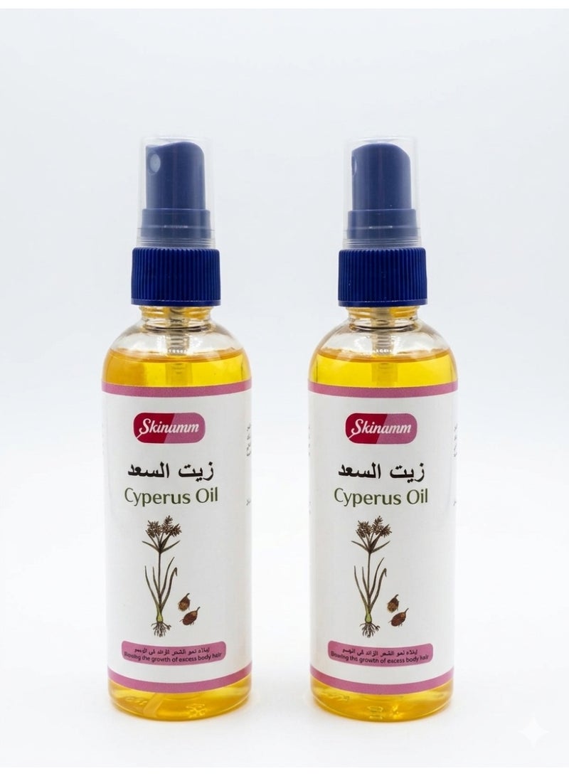 سكينام قطعتين من زيت السعد للتخلص من الشعر الزائد في الجسم، 2 x عبوة 100 مل - Image 4