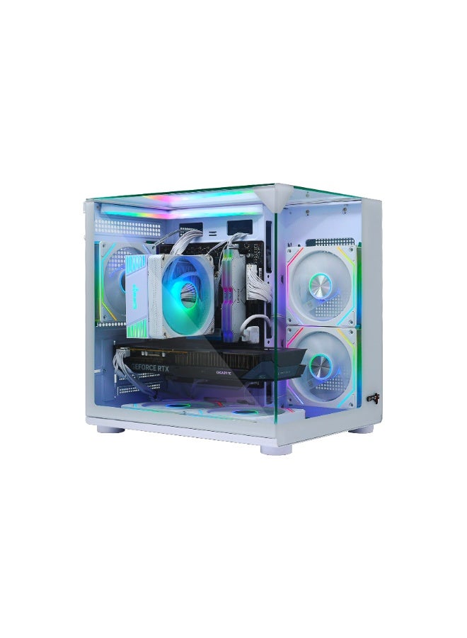 Spear Pc Gaming PC With Intel Core i5-14400F Processor/32GB RAM DDR5/1TB SSD/8GB Nvidia GeForce RTX 5060 Graphics/Windows 11 Pro/ White - Image 1