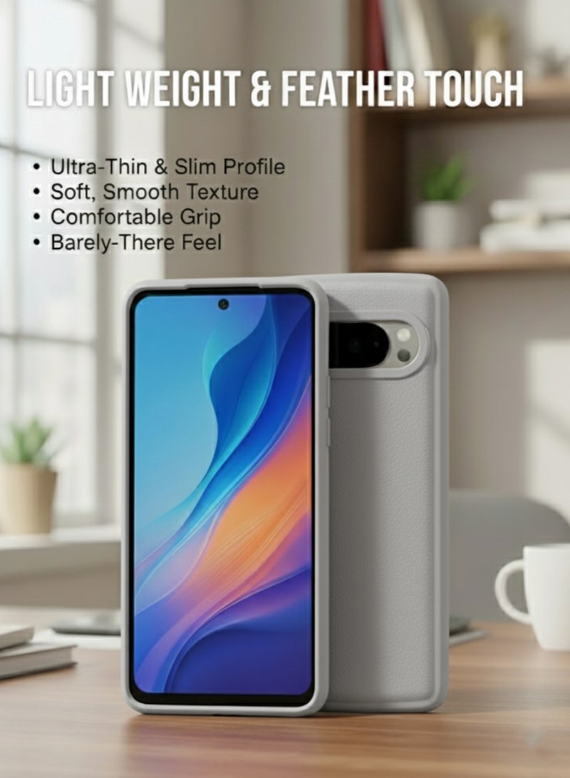 Google Pixel 9 Pro Silicone Back Case Cover - TPU Silicone, Durable & Accurate Cut-outs - Scratch, Dust & Smudge Protection, Shockproof & Water-Proof Cover for Google Pixel 9 Pro - Image 3