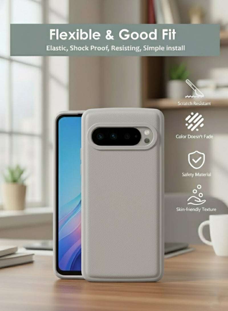 Google Pixel 9 Pro Silicone Back Case Cover - TPU Silicone, Durable & Accurate Cut-outs - Scratch, Dust & Smudge Protection, Shockproof & Water-Proof Cover for Google Pixel 9 Pro - Image 5