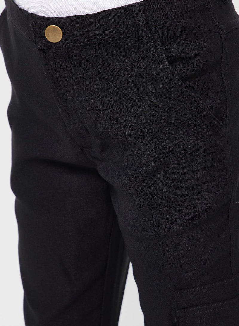 بنياتا بنطال بجيوب جانبية - Image 4