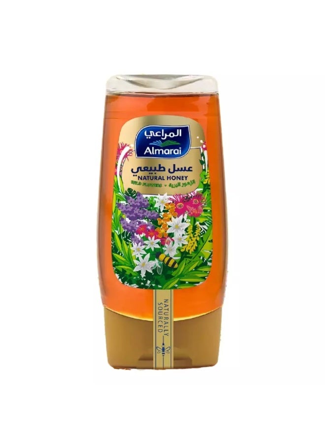 Almarai Wild Flower Natural Honey In Squeezable Bottle- 360gms