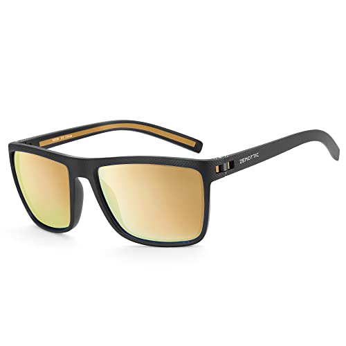 ZENOTTIC Polarized Sunglasses for Men Lightweight TR90 Frame UV400 Protection Square Sun Glasses - Image 1