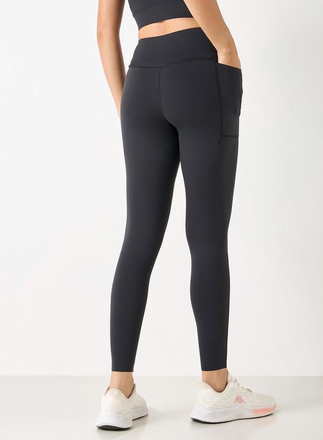 كابا بنطلون ليقنز بخصر مطاطي وجيب من كابا - Image 3