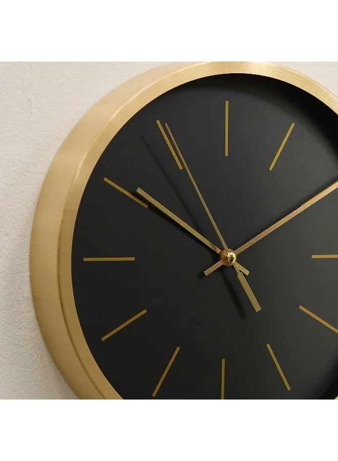 Home Box Mido Metal Wall Clock - 25.4 Cm