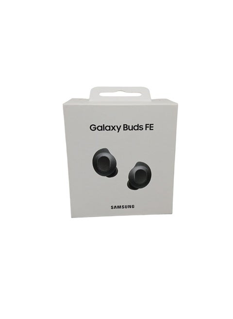 Samsung Galaxy Buds FE True Wireless Bluetooth Earbuds, Model SM-R400NZAAMEA, Graphite – Active Noise Cancellation, Up to 30 Hours Battery Life, Seamless Auto Switch, Secure In-Ear Fit, Bixby Voice Support, Compatible with Android & Galaxy Devices