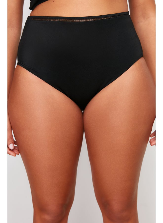 trendyol Black High Waist Bikini Bottom TBBSS24CR000000 - Image 4