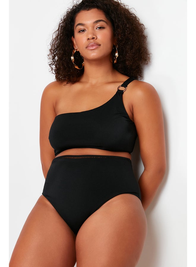 trendyol Black High Waist Bikini Bottom TBBSS24CR000000 - Image 3